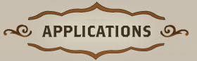 Content header that says Application